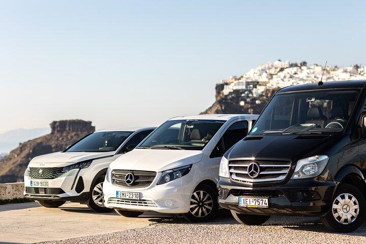Santorini: Private Transfers To / From The Port Athinios