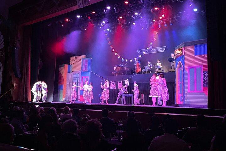 Tango Porteño Show with Optional Dinner and Tango Lesson