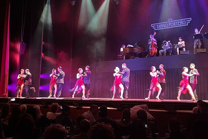 Tango Porteño Show with Optional Dinner and Tango Lesson