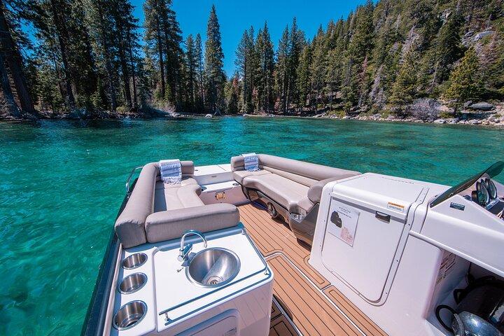 Private Emerald Bay Boat Cruise 2 Hours Lake Tahoe Up To 12 Guest