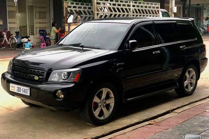 Private Taxi Phnom Penh to Siem Reap or Siem Reap to Phnom Penh