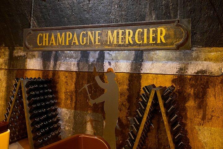 Private Champagne Mercier Nicolas Feuillatte Trip from Paris