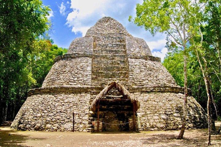 Coba and Tulum, cenote swim and buffet lunch