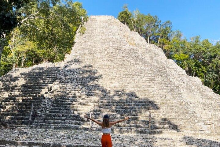 Coba and Tulum, cenote swim and buffet lunch