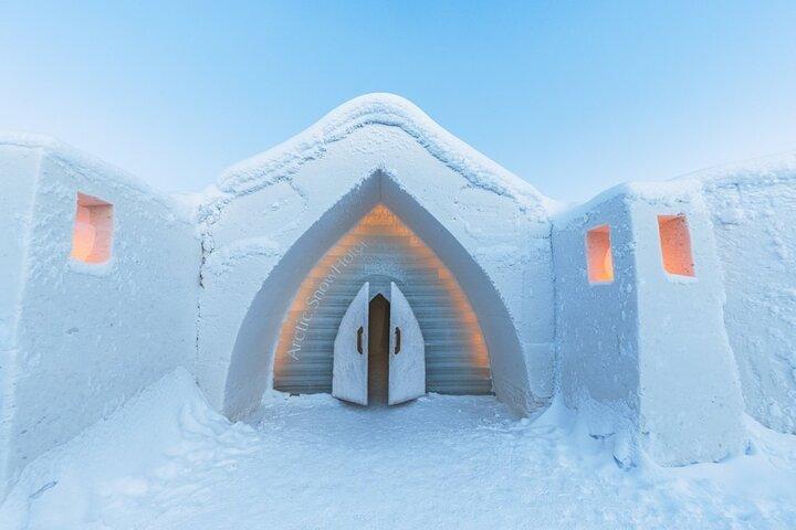 Arctic Snow Hotel Visit in Wildness in Rovaniemi