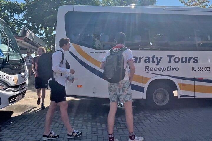 From Rio de Janeiro: shuttle from airports to Paraty