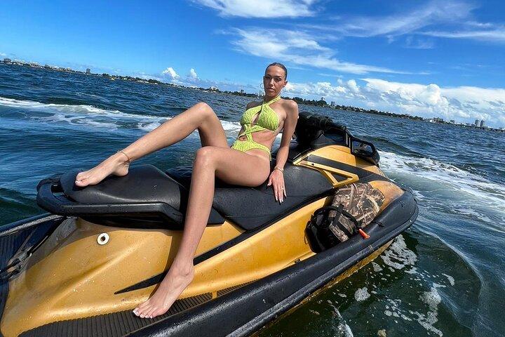 Jet ski Tour in Miami with Boat Ride