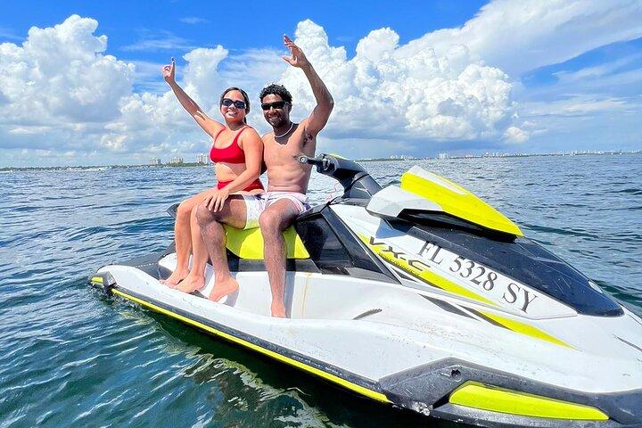 Jet ski Tour in Miami with Boat Ride