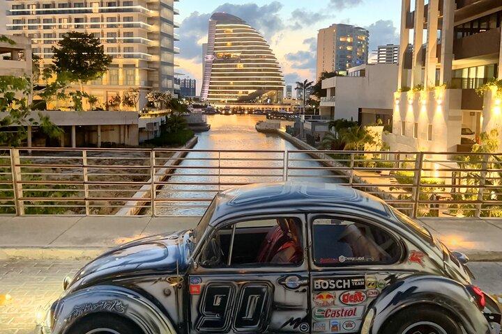 Cancun Private Tour @night-Food, Culture&History(VW Beetle/Audi)