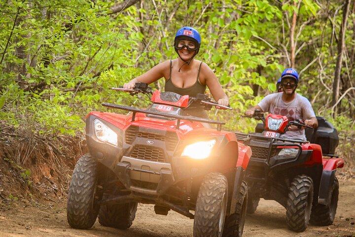 ATV and Zipline Combo Tour from Tamarindo or Conchal or Riu Hotel