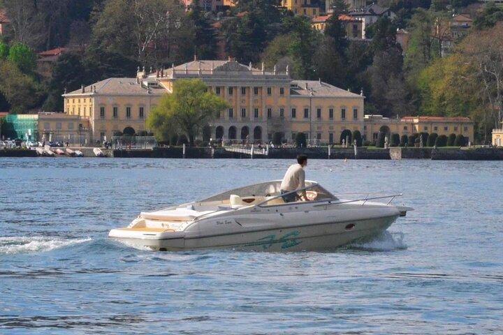 Lake Como private boat tour 1H
