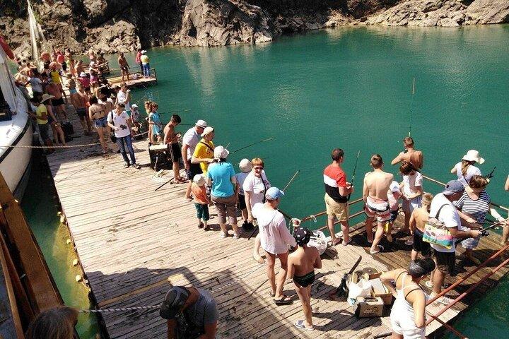 From Alanya, Side: Full Day Green Canyon Boat Tour