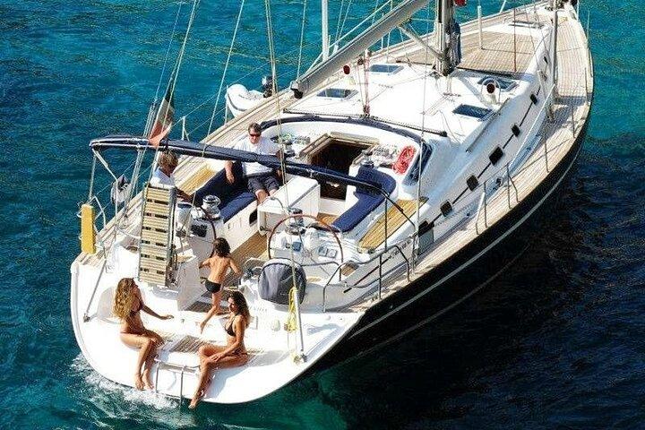 Mykonos Sailing Tour to Rhenia Uninhabited Island+Free Transfers