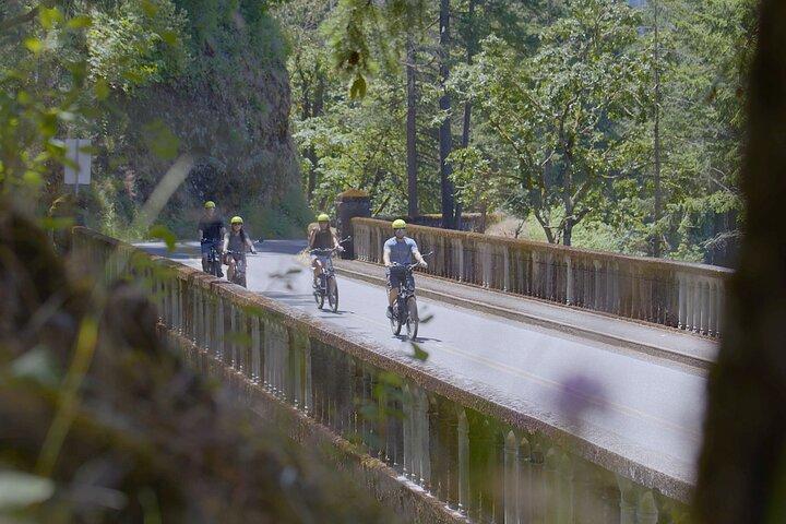 Multnomah Falls Ebiking Tour to 6 Columbia River Gorge Waterfalls
