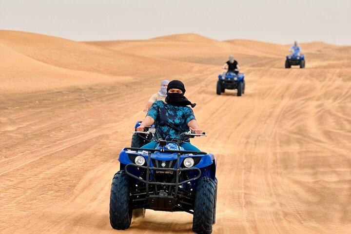 Premium Quad Bike Tour 1 Hr 350 CC Yamaha, Sandsurf & Refreshment