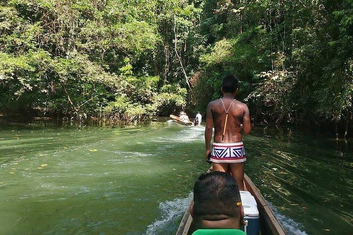 Embera Village Excursion plus Waterfalls experience private Tour
