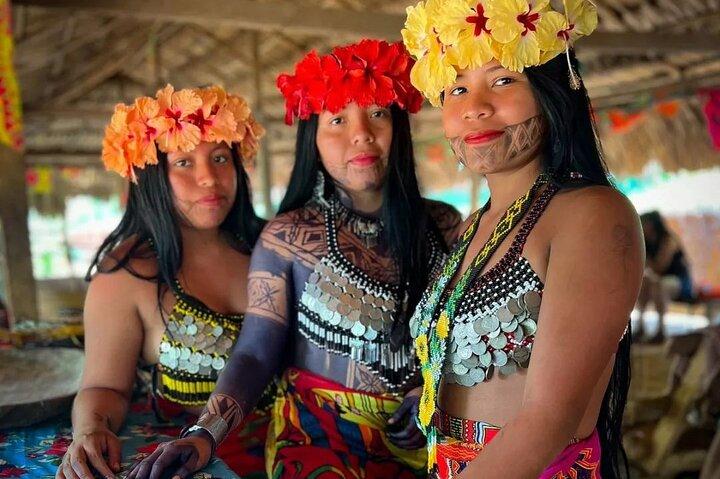 Embera Village Excursion plus Waterfalls experience private Tour