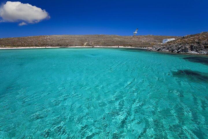 Mykonos Catamaran Private Delos Rhenia cruise