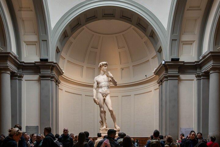 Florence: Accademia Gallery Audio Guided Tour led by Tour Leader