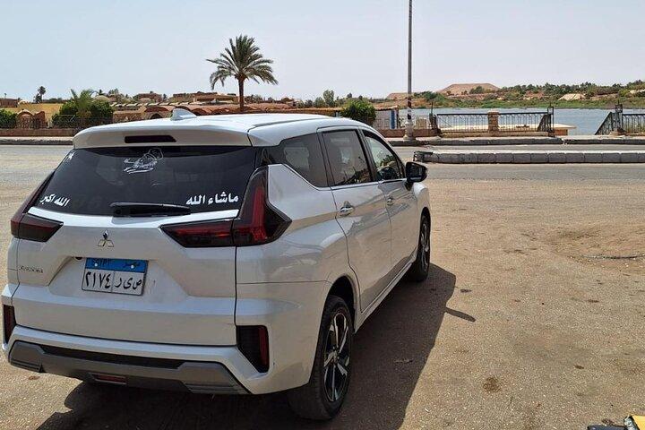 Private Transfer from Aswan->Luxor or Luxor->Aswan with Temples