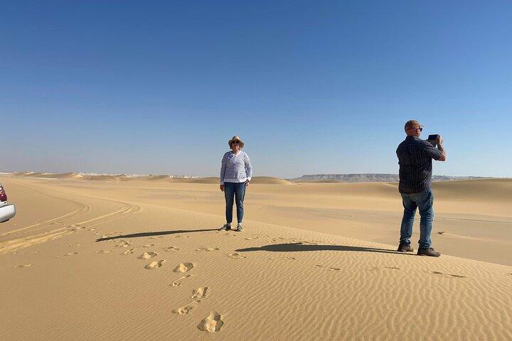 Overday Black and White desert from Cairo and giza