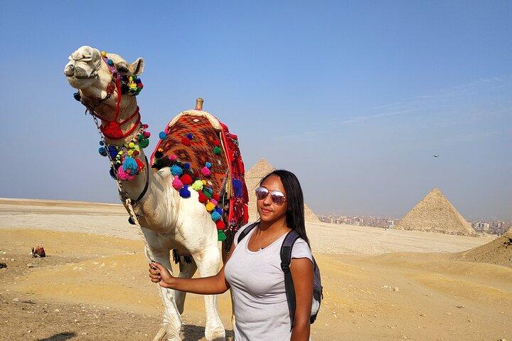 Explore Giza Pyramids & Sphinx & Camel Ride & ATV bike with Lunch