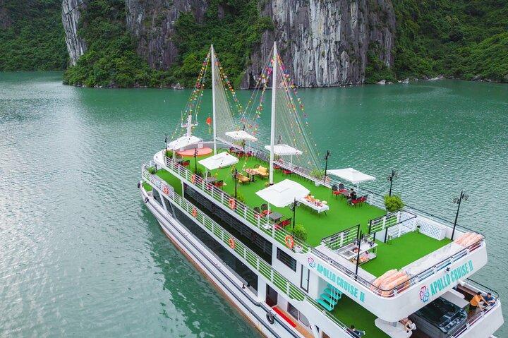 Best Halong Bay Tour One Day On Luxury Cruise 6 Hours Cruising