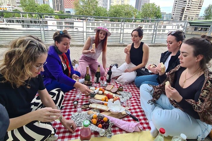 Sunset Picnic with View of Eiffel Tower and Live Music