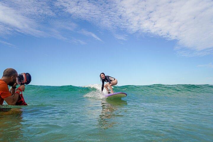 Surf Lesson at Arpoador Beach with Mandala Rio Surf School