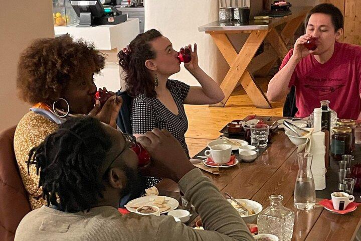 Extra virgin olive oil And Honey Tasting