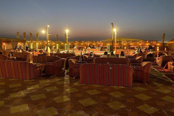 Evening Desert Safari 4x4Jeep,Premium Arab BBQ Dinner,Belly Dance