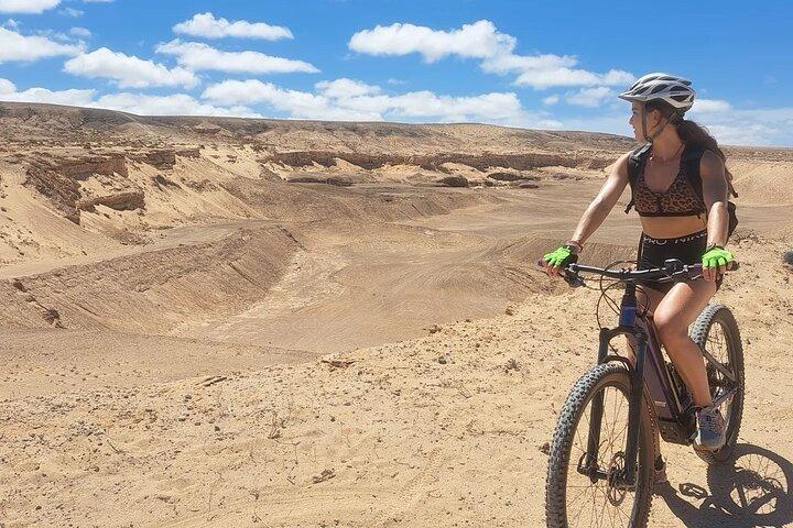 Barranco E Bike Tour in Corralejo North of Fuerteventura