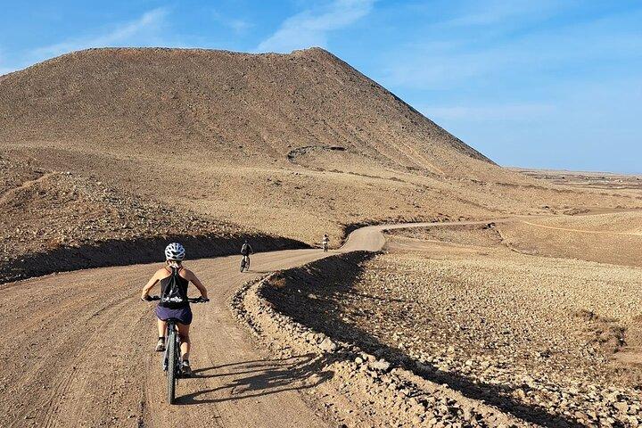 Barranco E Bike Tour in Corralejo North of Fuerteventura