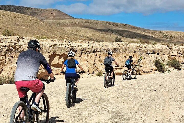 Barranco E Bike Tour in Corralejo North of Fuerteventura