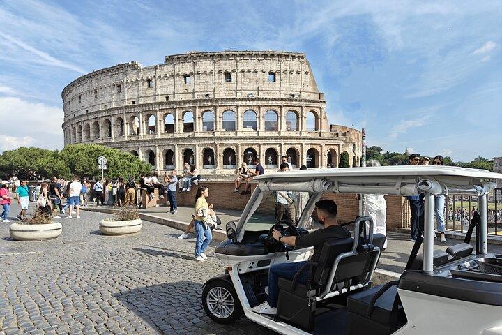 Rome Private Golf Cart Tour – Highlights&Views