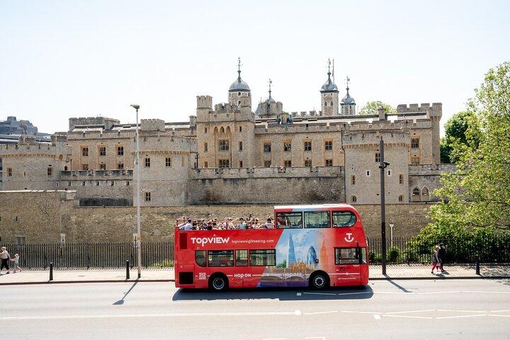 TopView® 24 Hr Hop on Hop off Bus Tour with River Cruise & Walks