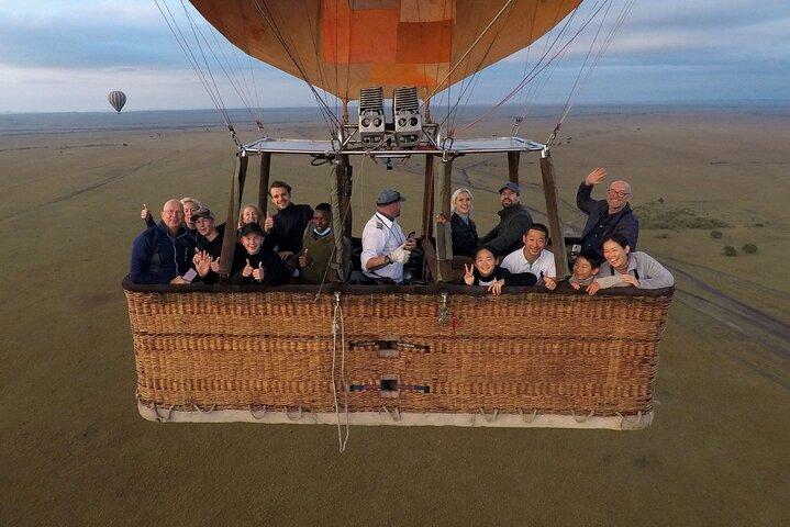 4-Days Masai Mara Safari Combined with Hot Air Balloon Ride