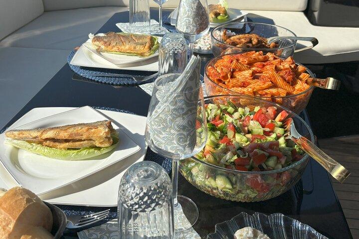 Bodrum Private Motor-Yacht Sunset Tour With Dinner For 3 Hour