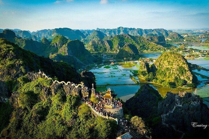 From Hanoi: Discover Hoa Lu, Trang An Grottoes, Mua Cave, Cycling