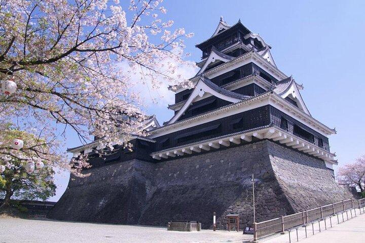 Kyushu Kumamoto and Mt. Aso Volcano Castle Day Tour From Fukuoka