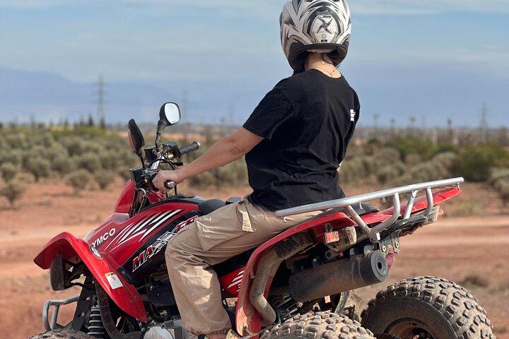 Marrakech : Excursion en Quad dans la Palmeraie et désert jbilet