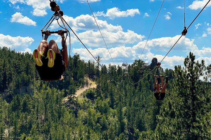 Pinnacle Zipline Tour in Keystone
