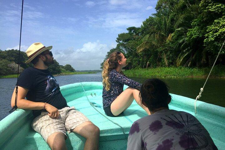 Wildlife boat tour Panama Canal Sloth Sanctuary Butterfly Garden