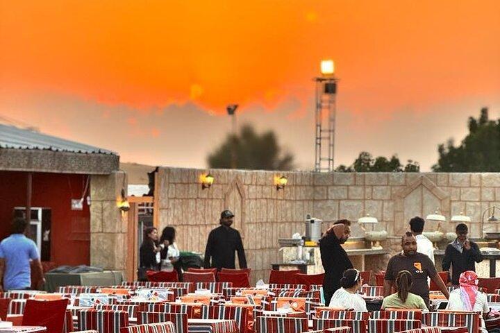 Premium 5 Stars BBQ Dinner with Desert Safari Sandboarding & Show