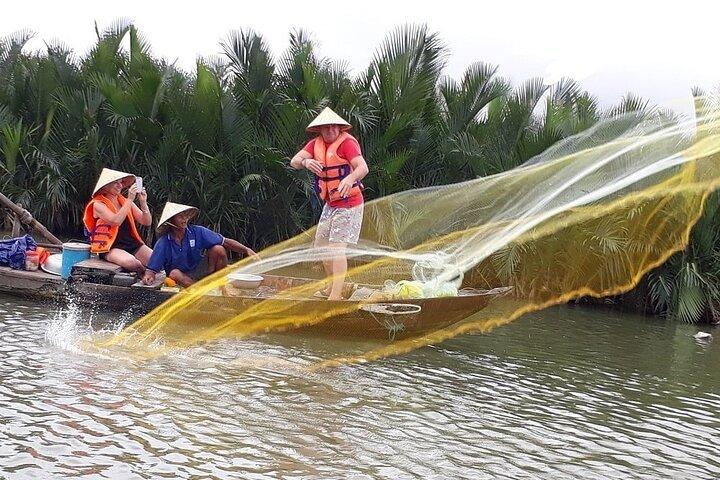 Hoi An Basket Boat Ride in Water Coconut Forest