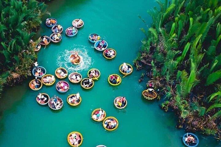 Hoi An Basket Boat Ride in Water Coconut Forest