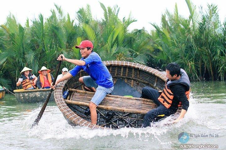 Hoi An Basket Boat Ride in Water Coconut Forest