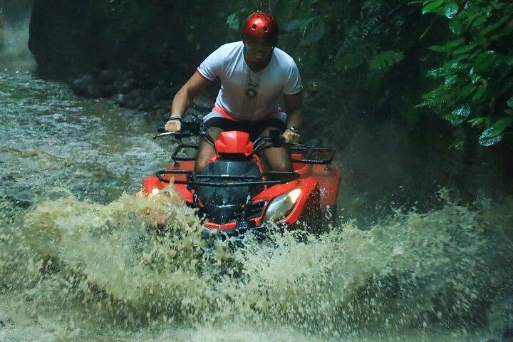 Full Day ATV Quad Bike and River Tubing Experience in Bali