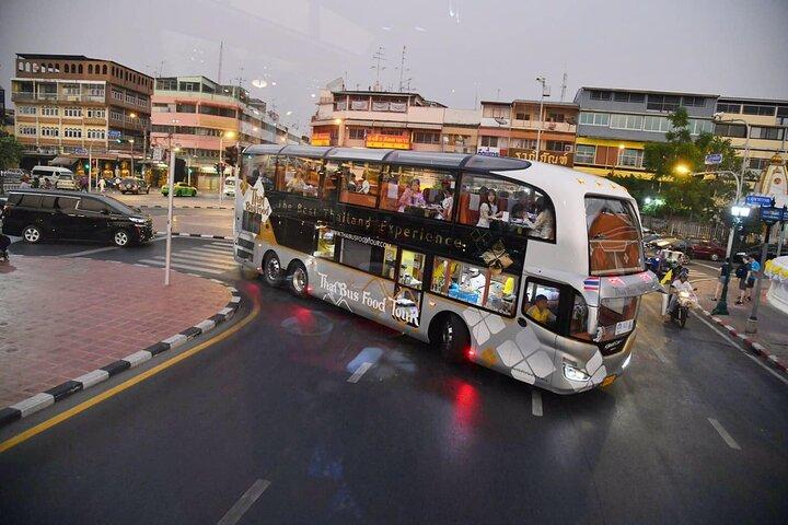 Bangkok Michelin Dining on Wheels Thai Bus Food Tour Experience