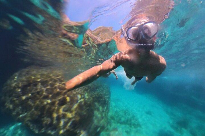 Snorkeling Experience Haxhi Aliu Cave & Ionian Cliffs